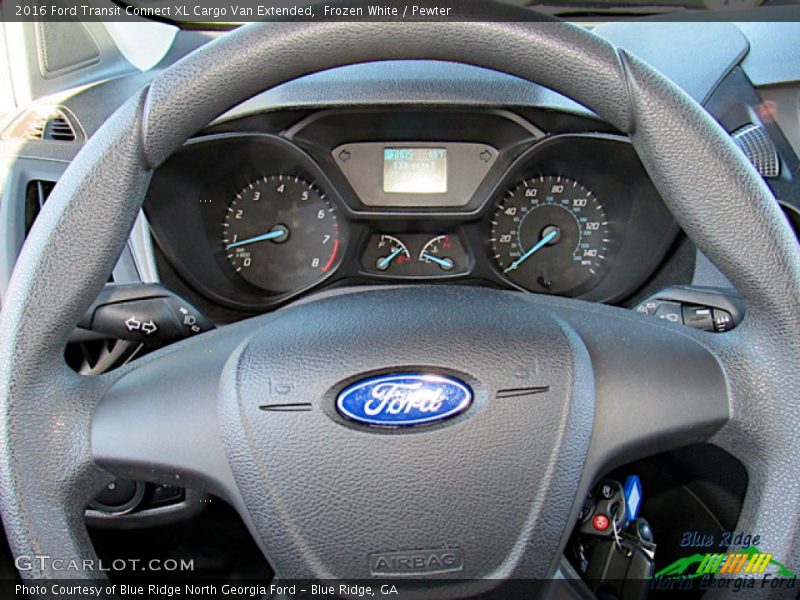 Frozen White / Pewter 2016 Ford Transit Connect XL Cargo Van Extended