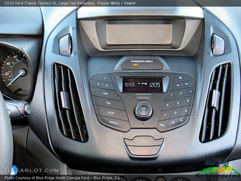 Frozen White / Pewter 2016 Ford Transit Connect XL Cargo Van Extended