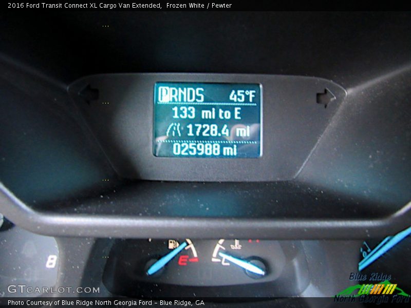 Frozen White / Pewter 2016 Ford Transit Connect XL Cargo Van Extended