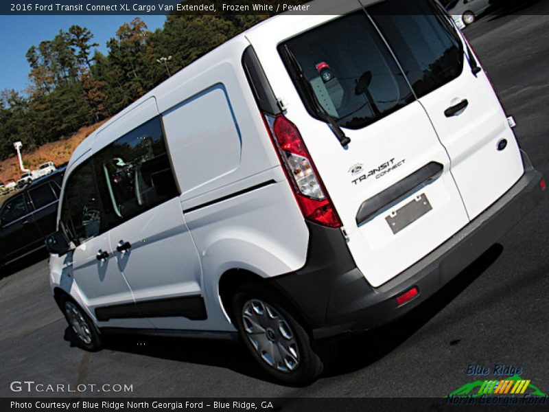 Frozen White / Pewter 2016 Ford Transit Connect XL Cargo Van Extended