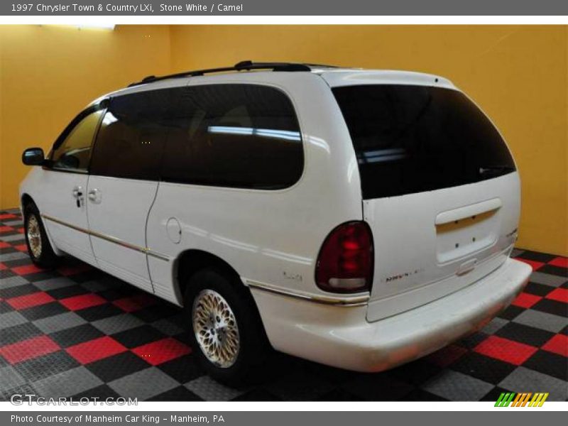 Stone White / Camel 1997 Chrysler Town & Country LXi