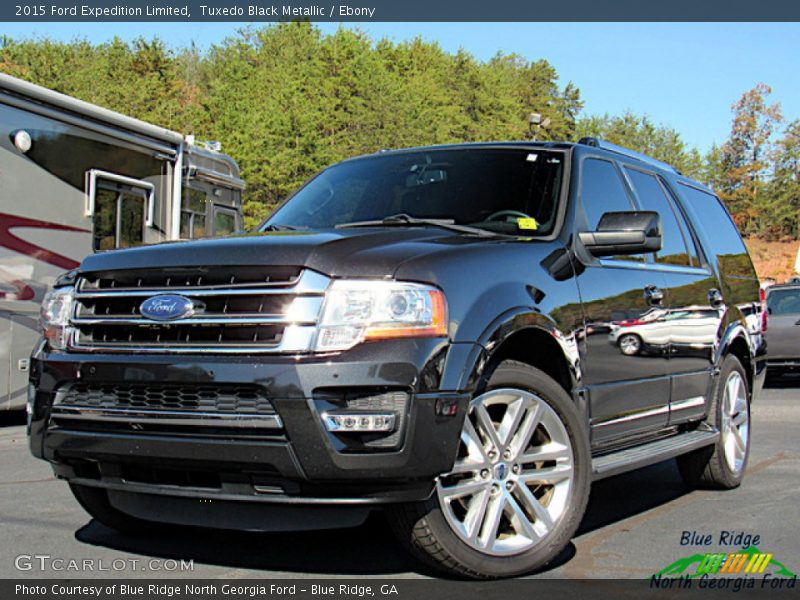 Tuxedo Black Metallic / Ebony 2015 Ford Expedition Limited