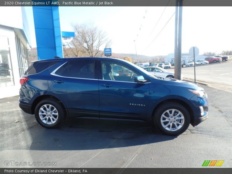 Pacific Blue Metallic / Jet Black 2020 Chevrolet Equinox LT AWD