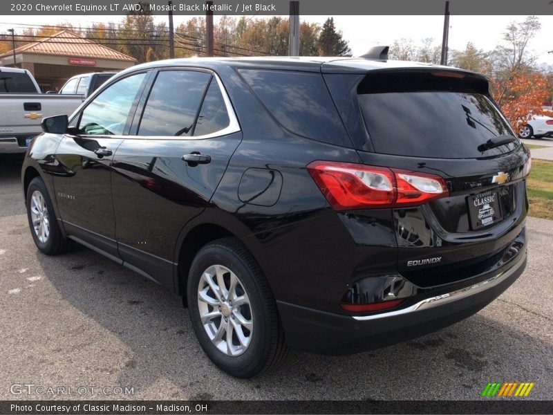 Mosaic Black Metallic / Jet Black 2020 Chevrolet Equinox LT AWD