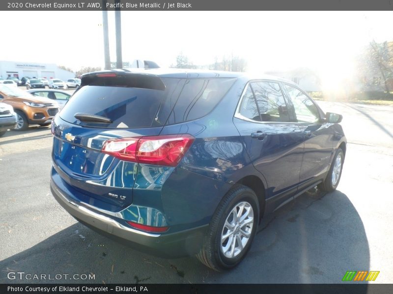 Pacific Blue Metallic / Jet Black 2020 Chevrolet Equinox LT AWD