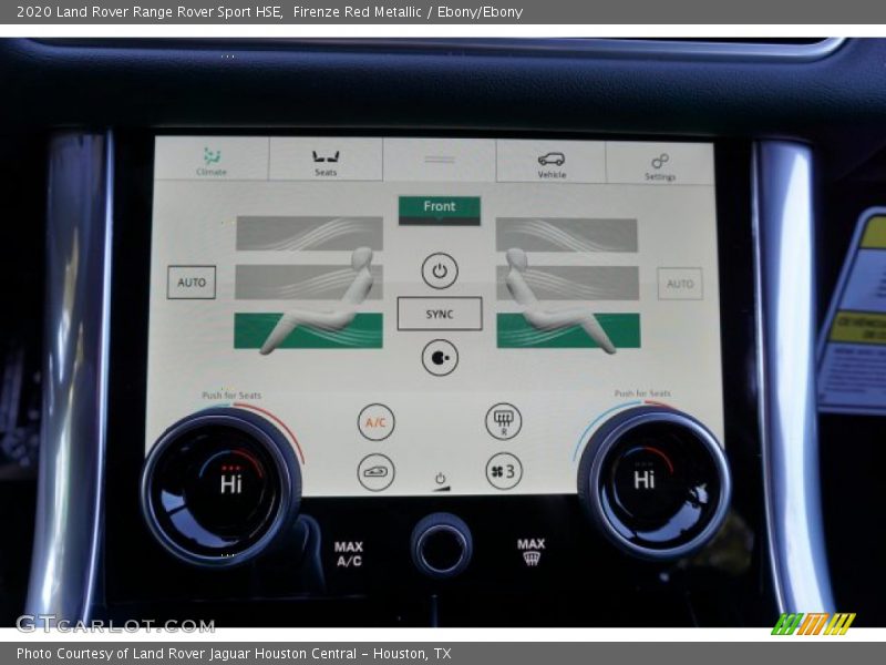 Firenze Red Metallic / Ebony/Ebony 2020 Land Rover Range Rover Sport HSE