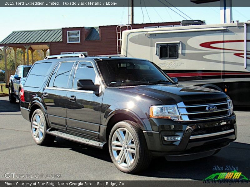 Tuxedo Black Metallic / Ebony 2015 Ford Expedition Limited