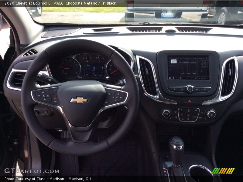 Chocolate Metallic / Jet Black 2020 Chevrolet Equinox LT AWD