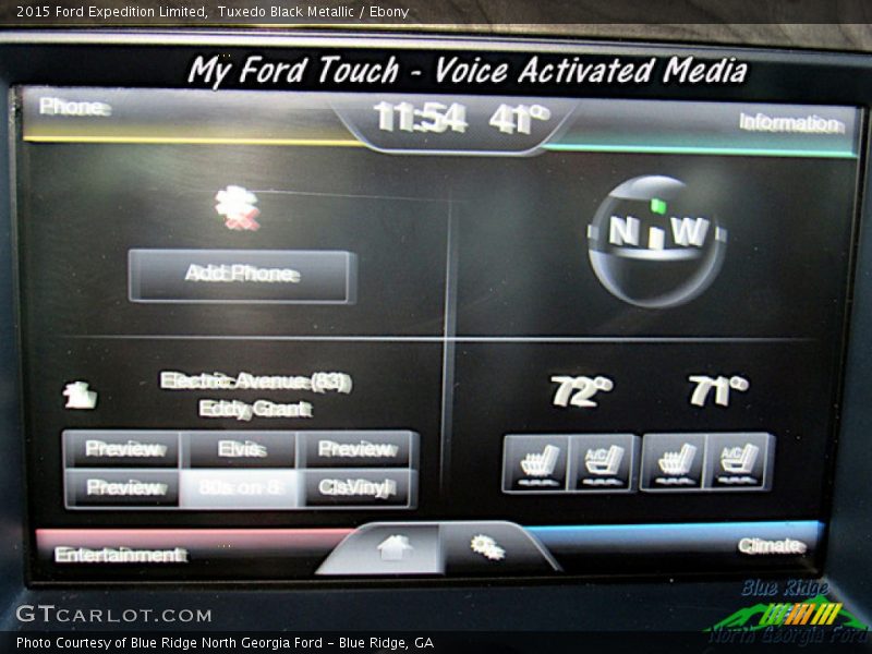 Tuxedo Black Metallic / Ebony 2015 Ford Expedition Limited