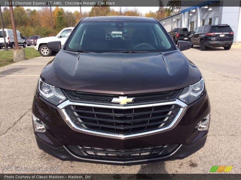 Chocolate Metallic / Jet Black 2020 Chevrolet Equinox LT AWD