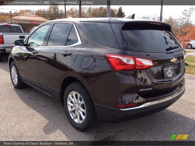 Chocolate Metallic / Jet Black 2020 Chevrolet Equinox LT AWD