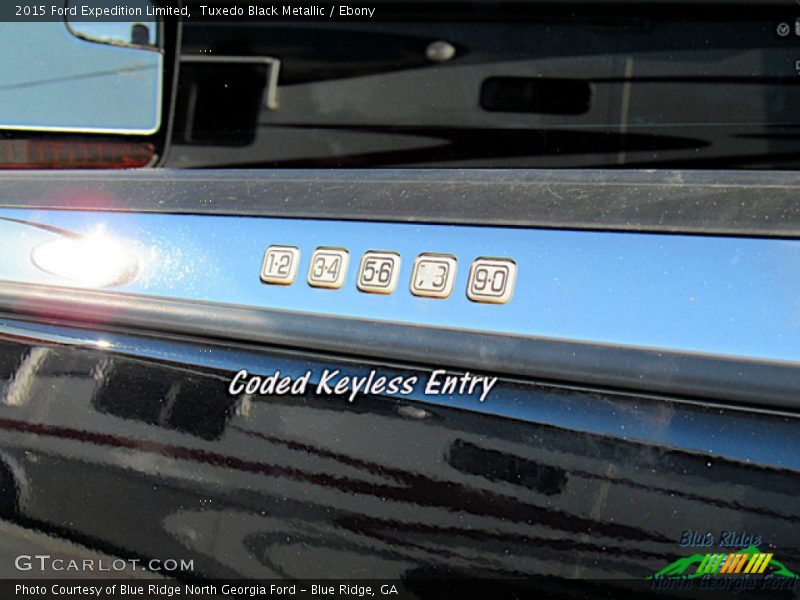Tuxedo Black Metallic / Ebony 2015 Ford Expedition Limited