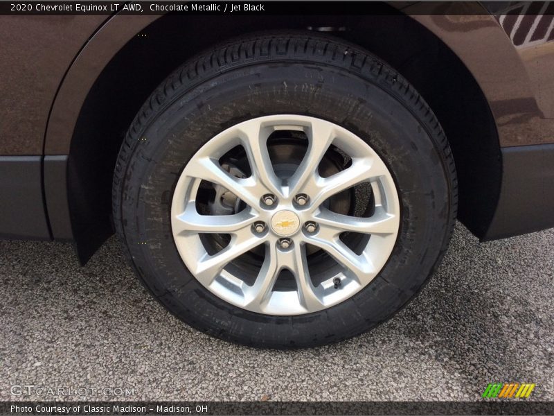 Chocolate Metallic / Jet Black 2020 Chevrolet Equinox LT AWD