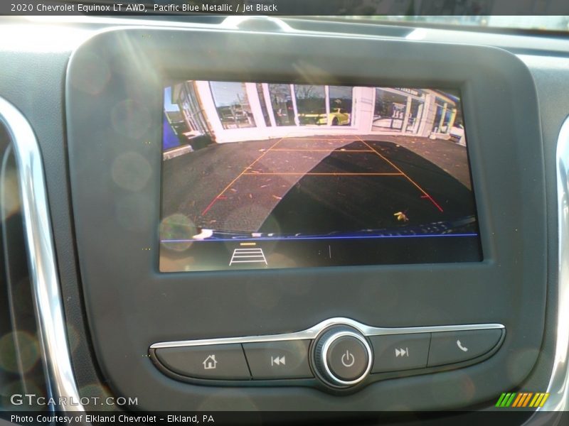 Pacific Blue Metallic / Jet Black 2020 Chevrolet Equinox LT AWD