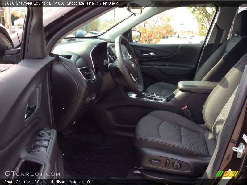 Chocolate Metallic / Jet Black 2020 Chevrolet Equinox LT AWD
