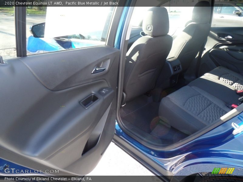 Pacific Blue Metallic / Jet Black 2020 Chevrolet Equinox LT AWD