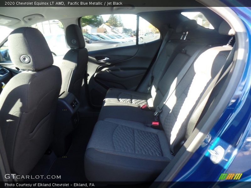 Pacific Blue Metallic / Jet Black 2020 Chevrolet Equinox LT AWD