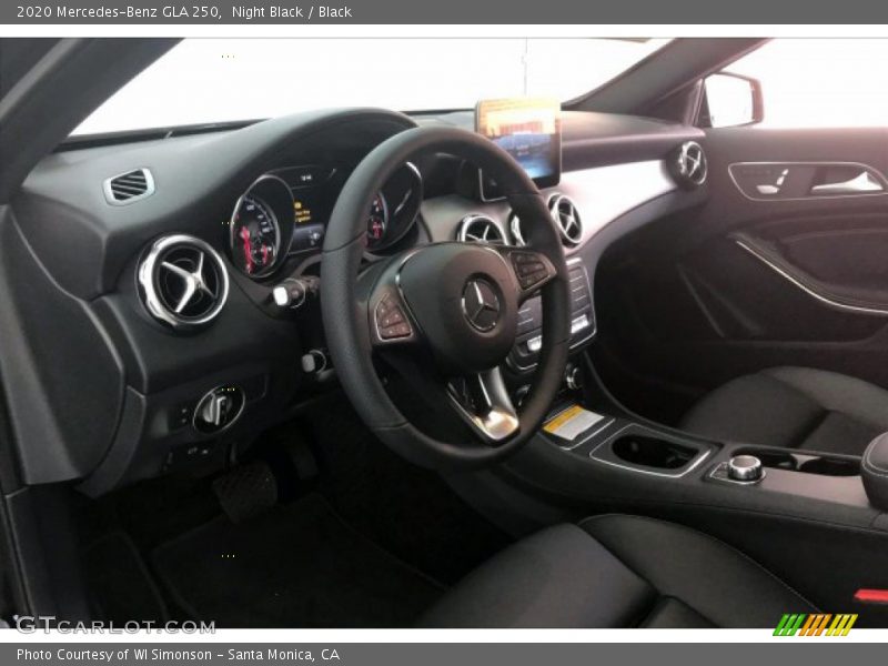 Night Black / Black 2020 Mercedes-Benz GLA 250
