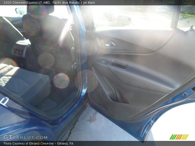 Pacific Blue Metallic / Jet Black 2020 Chevrolet Equinox LT AWD