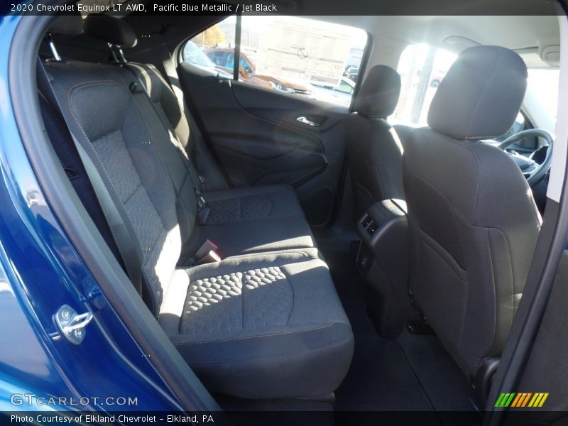 Pacific Blue Metallic / Jet Black 2020 Chevrolet Equinox LT AWD