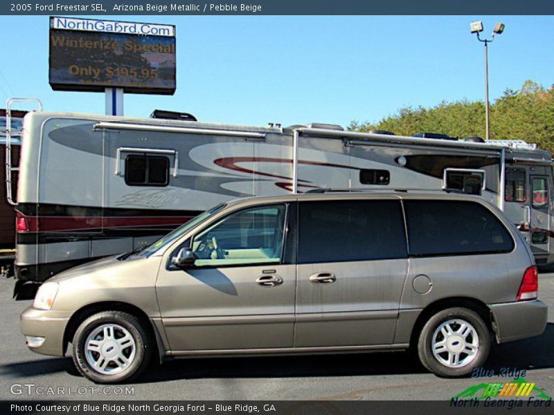 Arizona Beige Metallic / Pebble Beige 2005 Ford Freestar SEL