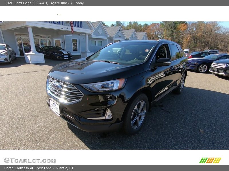 Agate Black / Ebony 2020 Ford Edge SEL AWD