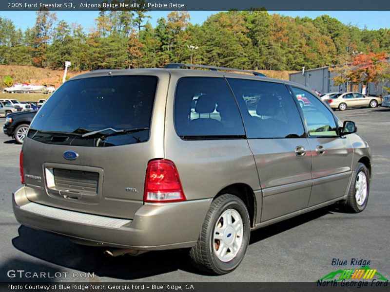 Arizona Beige Metallic / Pebble Beige 2005 Ford Freestar SEL