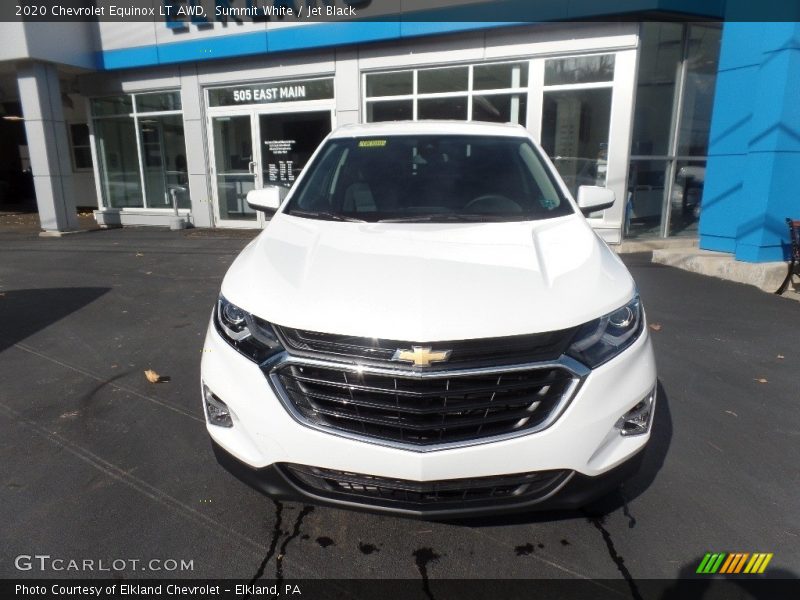 Summit White / Jet Black 2020 Chevrolet Equinox LT AWD