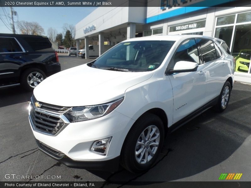 Summit White / Jet Black 2020 Chevrolet Equinox LT AWD