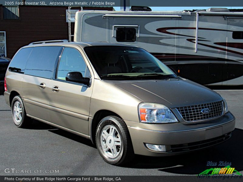 Arizona Beige Metallic / Pebble Beige 2005 Ford Freestar SEL