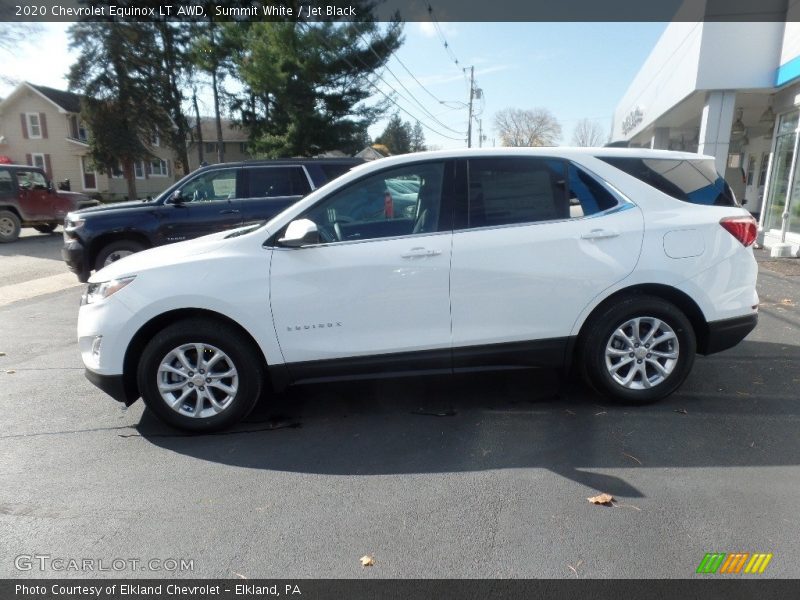 Summit White / Jet Black 2020 Chevrolet Equinox LT AWD