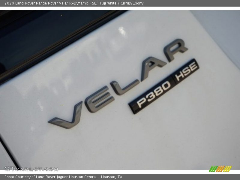 Fuji White / Cirrus/Ebony 2020 Land Rover Range Rover Velar R-Dynamic HSE