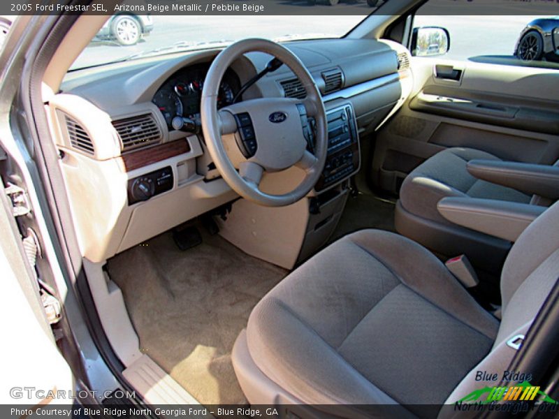 Arizona Beige Metallic / Pebble Beige 2005 Ford Freestar SEL