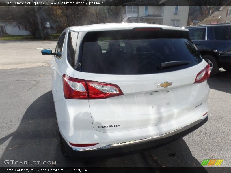 Summit White / Jet Black 2020 Chevrolet Equinox LT AWD