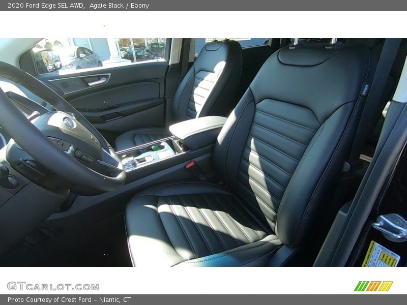 Agate Black / Ebony 2020 Ford Edge SEL AWD