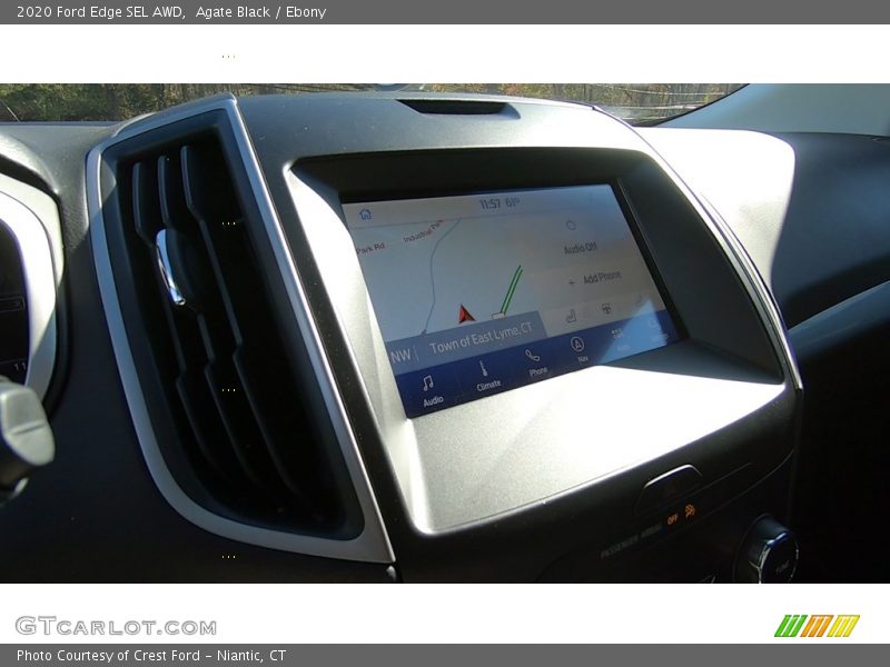 Agate Black / Ebony 2020 Ford Edge SEL AWD