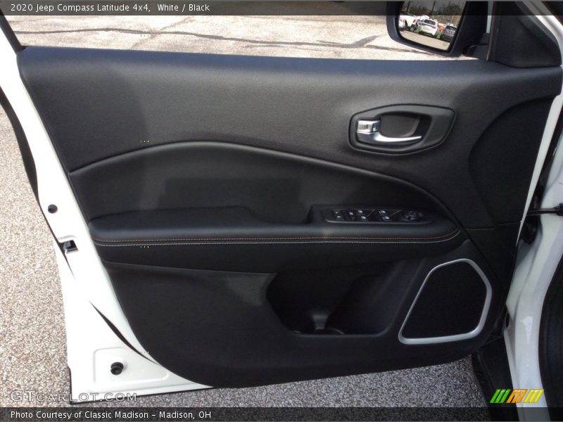 White / Black 2020 Jeep Compass Latitude 4x4