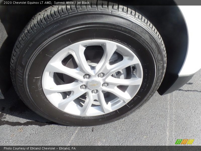 Summit White / Jet Black 2020 Chevrolet Equinox LT AWD