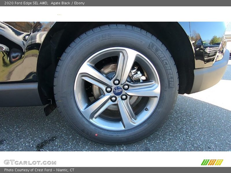Agate Black / Ebony 2020 Ford Edge SEL AWD
