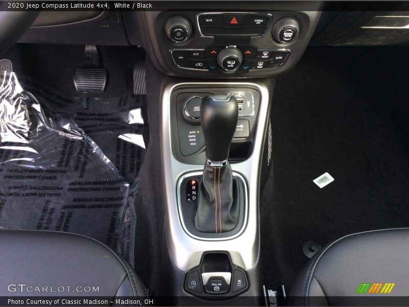 White / Black 2020 Jeep Compass Latitude 4x4