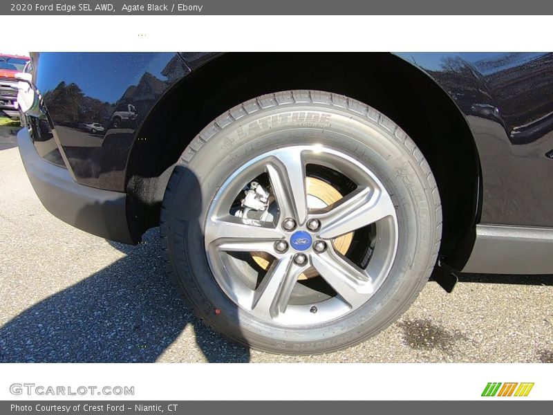 Agate Black / Ebony 2020 Ford Edge SEL AWD