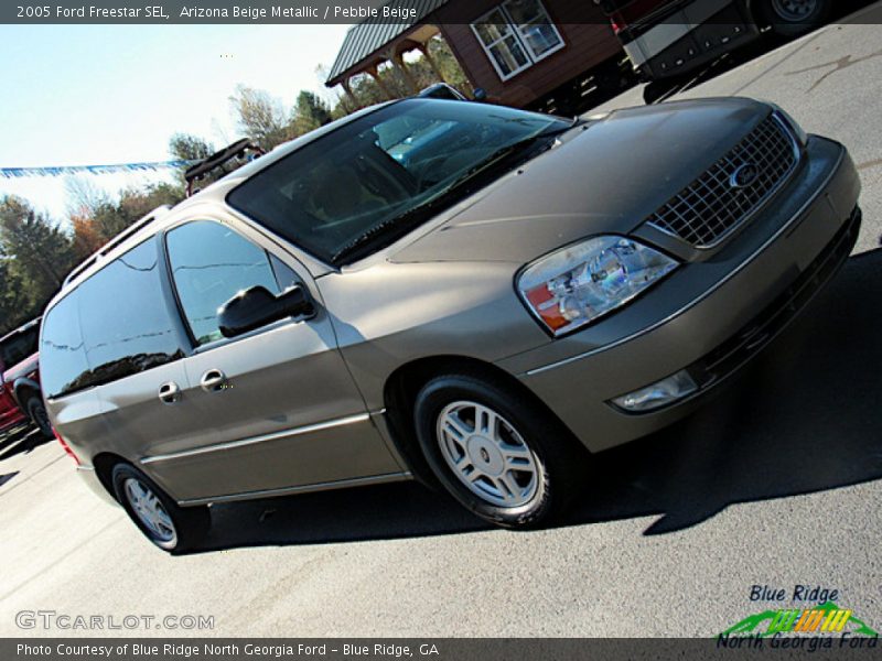 Arizona Beige Metallic / Pebble Beige 2005 Ford Freestar SEL