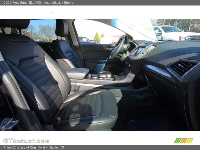 Agate Black / Ebony 2020 Ford Edge SEL AWD
