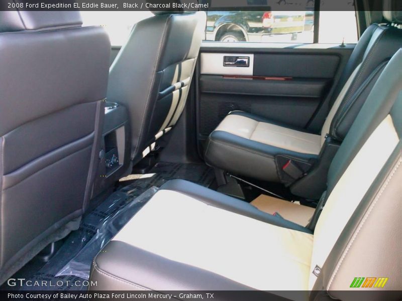 Black / Charcoal Black/Camel 2008 Ford Expedition EL Eddie Bauer