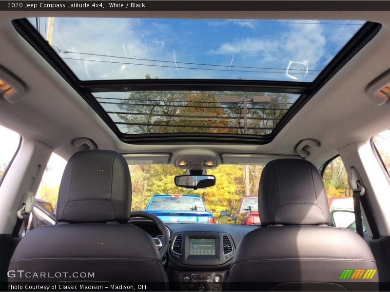 White / Black 2020 Jeep Compass Latitude 4x4