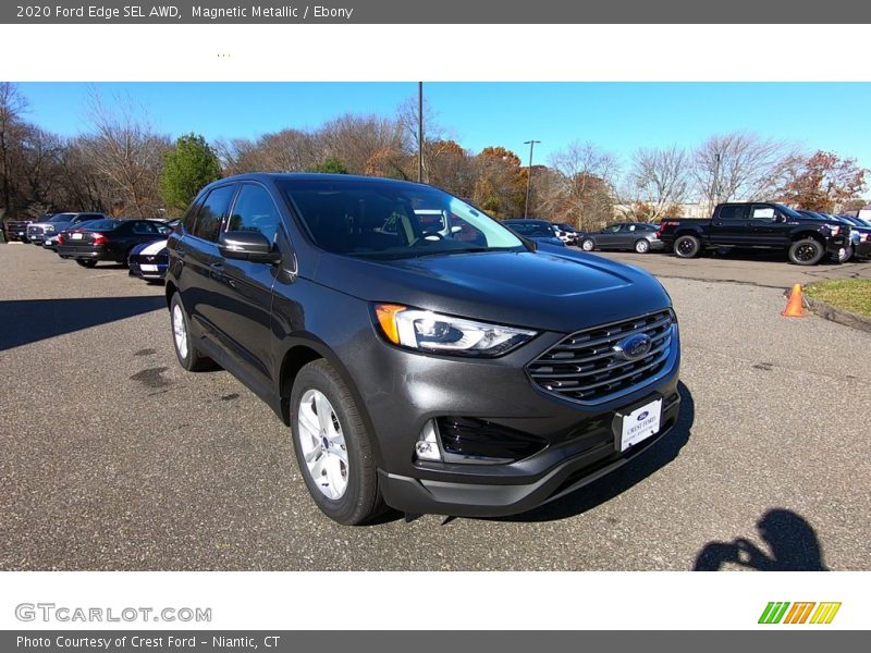 Magnetic Metallic / Ebony 2020 Ford Edge SEL AWD