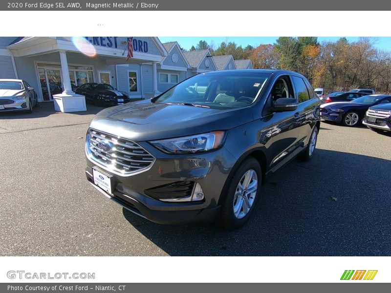 Magnetic Metallic / Ebony 2020 Ford Edge SEL AWD