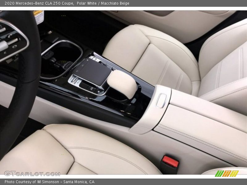 Polar White / Macchiato Beige 2020 Mercedes-Benz CLA 250 Coupe