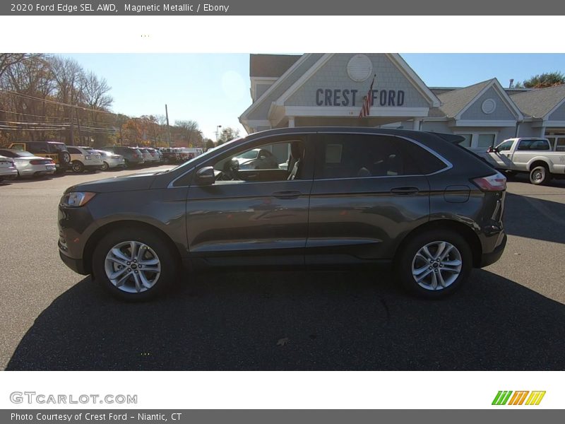 Magnetic Metallic / Ebony 2020 Ford Edge SEL AWD