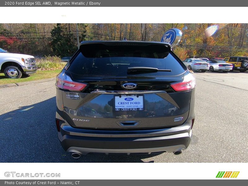 Magnetic Metallic / Ebony 2020 Ford Edge SEL AWD